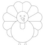 Turkey Template Childhood Magic
