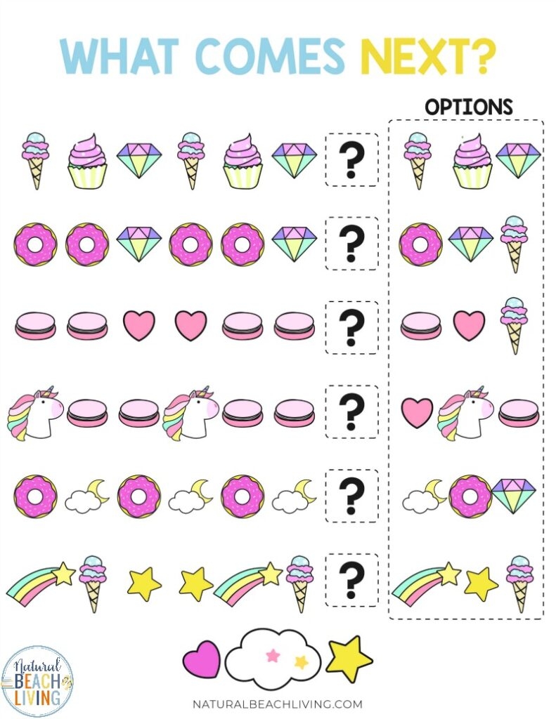 printable unicorn activities