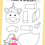 Unicorn Craft Template Printable