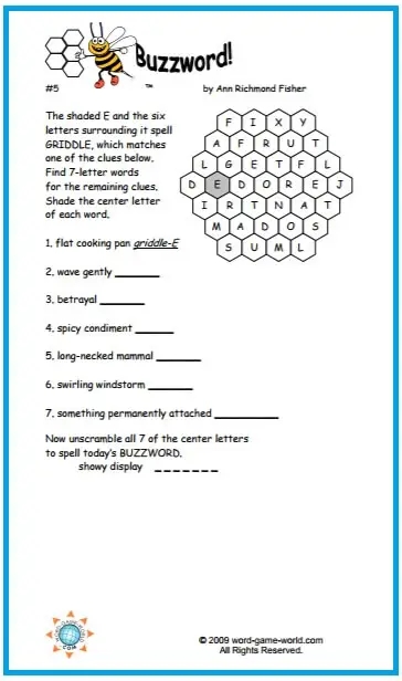 Unique Printable Word Games Free Word Games You 39 re Sure To Love 