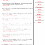 Unit Rate Problems 6th Grade Worksheets Library