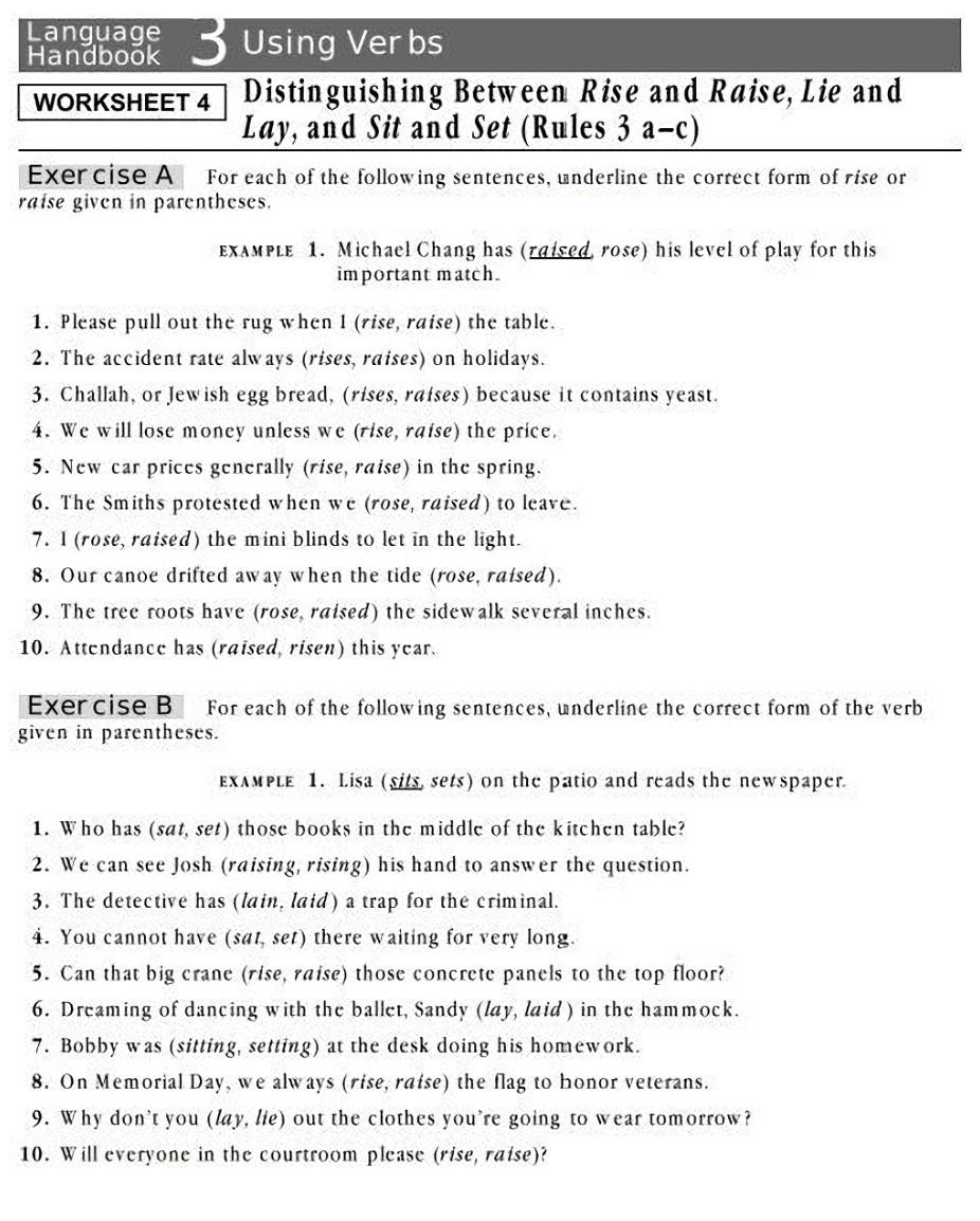 Use Of Verb To Be is Am Are In Sentences Worksheets Choose 