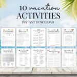 Vacation Games Bundle Vacation Printable Games Family Friendly