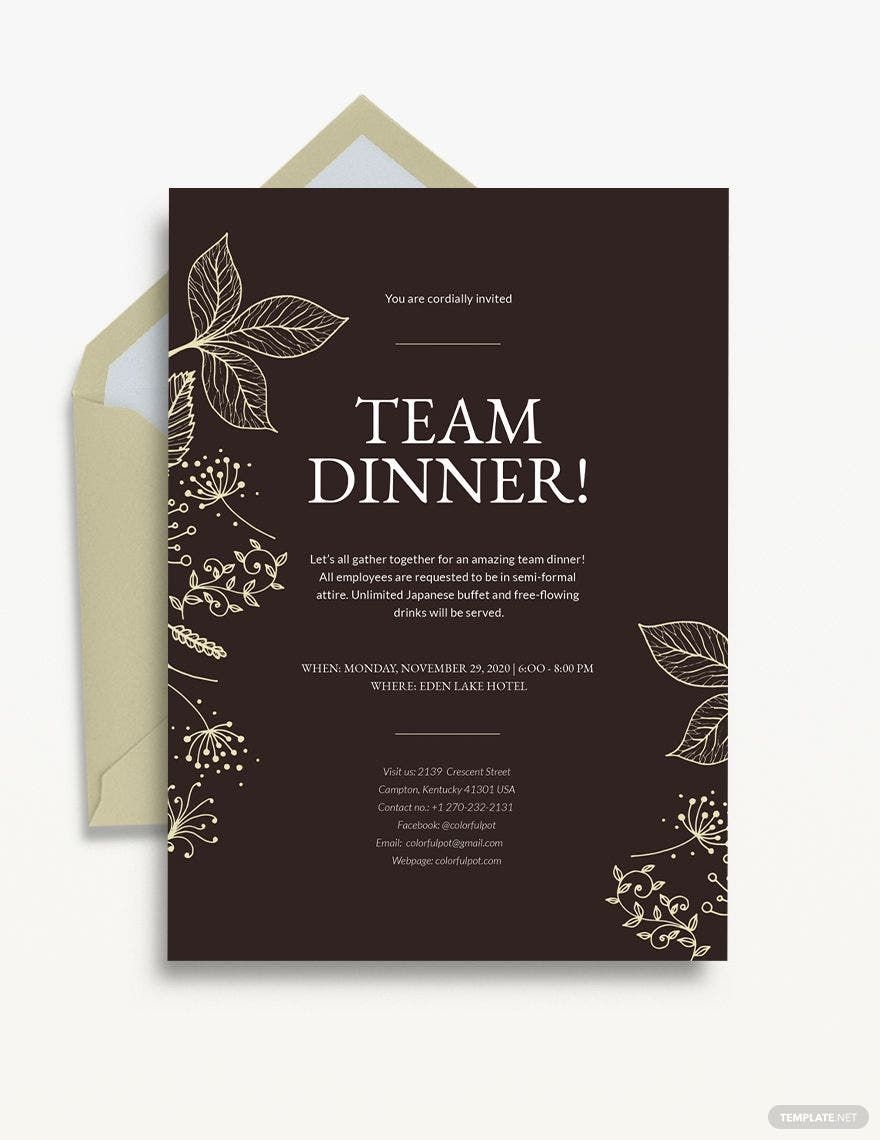 Valentine 39 s Day Dinner Invitation Template In Illustrator PSD Pages 