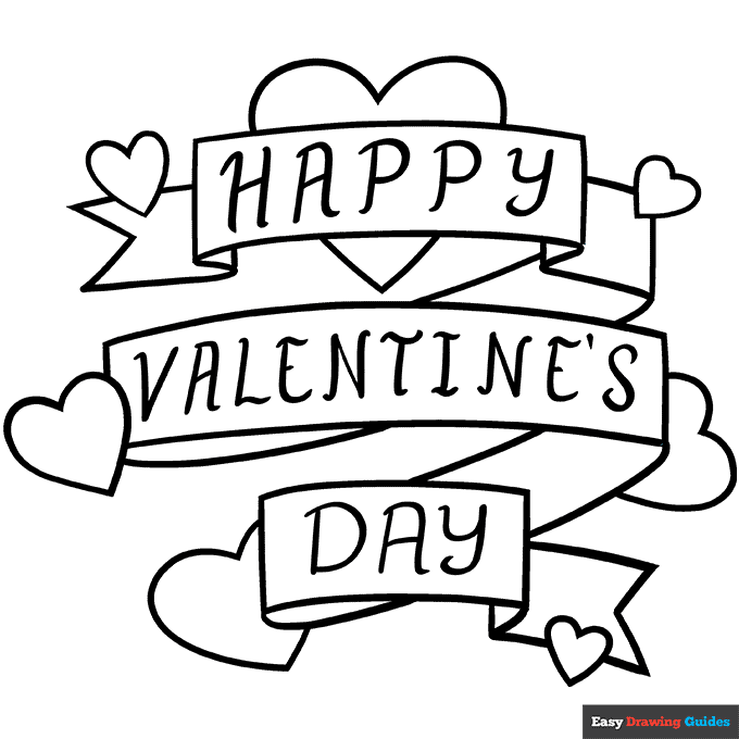 free printable valentines day coloring pages