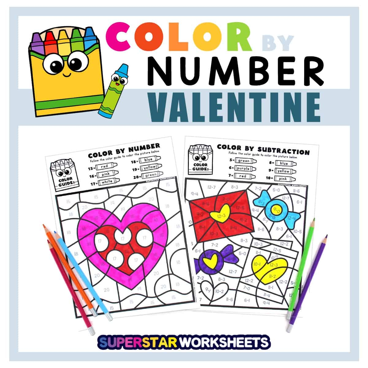 printable worksheets valentines