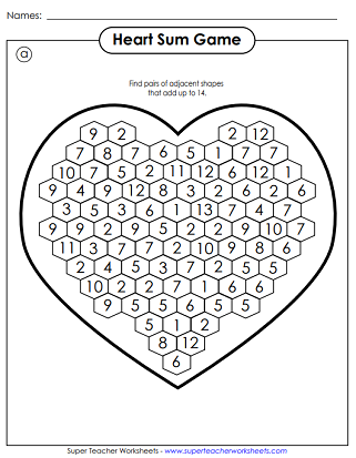 Valentines Day Worksheets Puzzles Worksheets Library