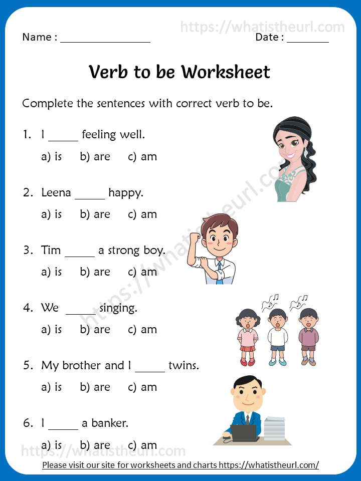 Verb to be worksheets rel 2 Your Home Teacher