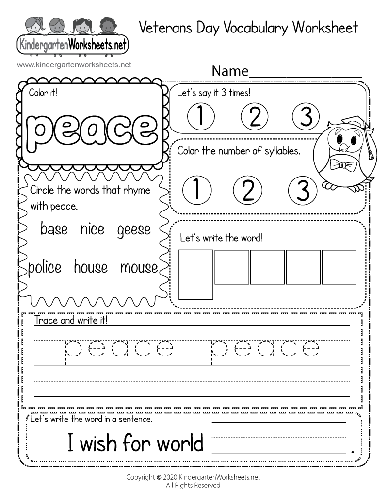 Veterans Day Worksheet For 3rd 4th Grade Lesson Planet Worksheets 