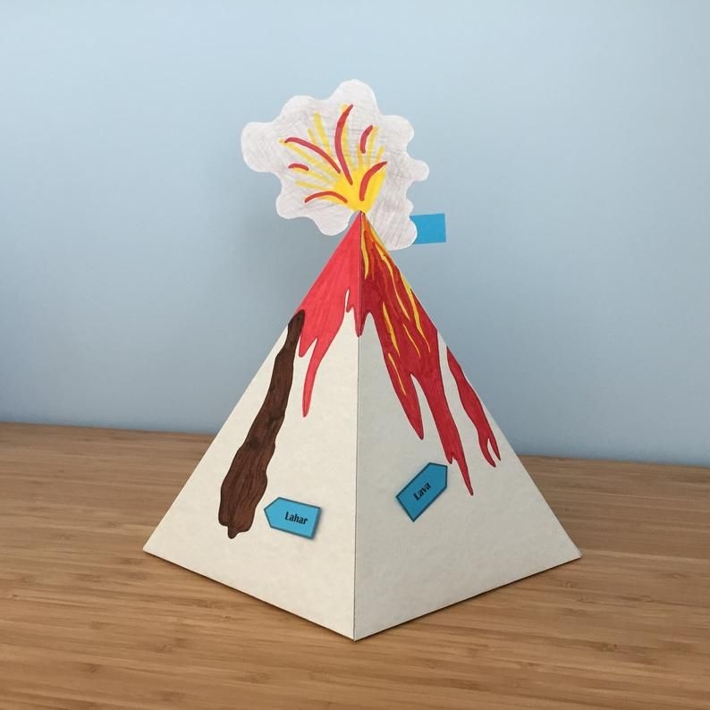 Volcano Printable Template Free Printable Papercraft Templates The 