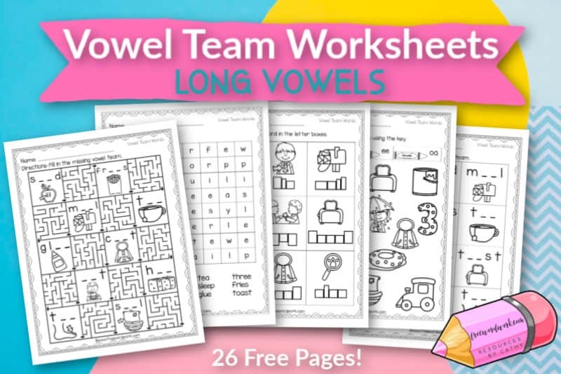 printable vowel worksheets