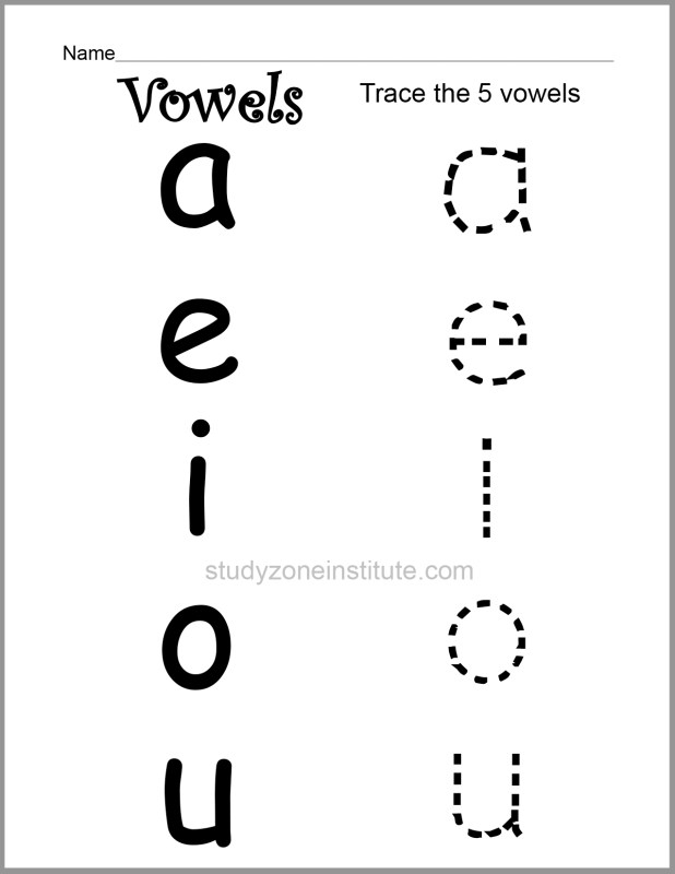 Vowel Worksheets Guruparents Worksheets Library