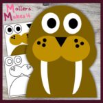 Walrus Craft Template For Kids Paper Pattern For Preschool