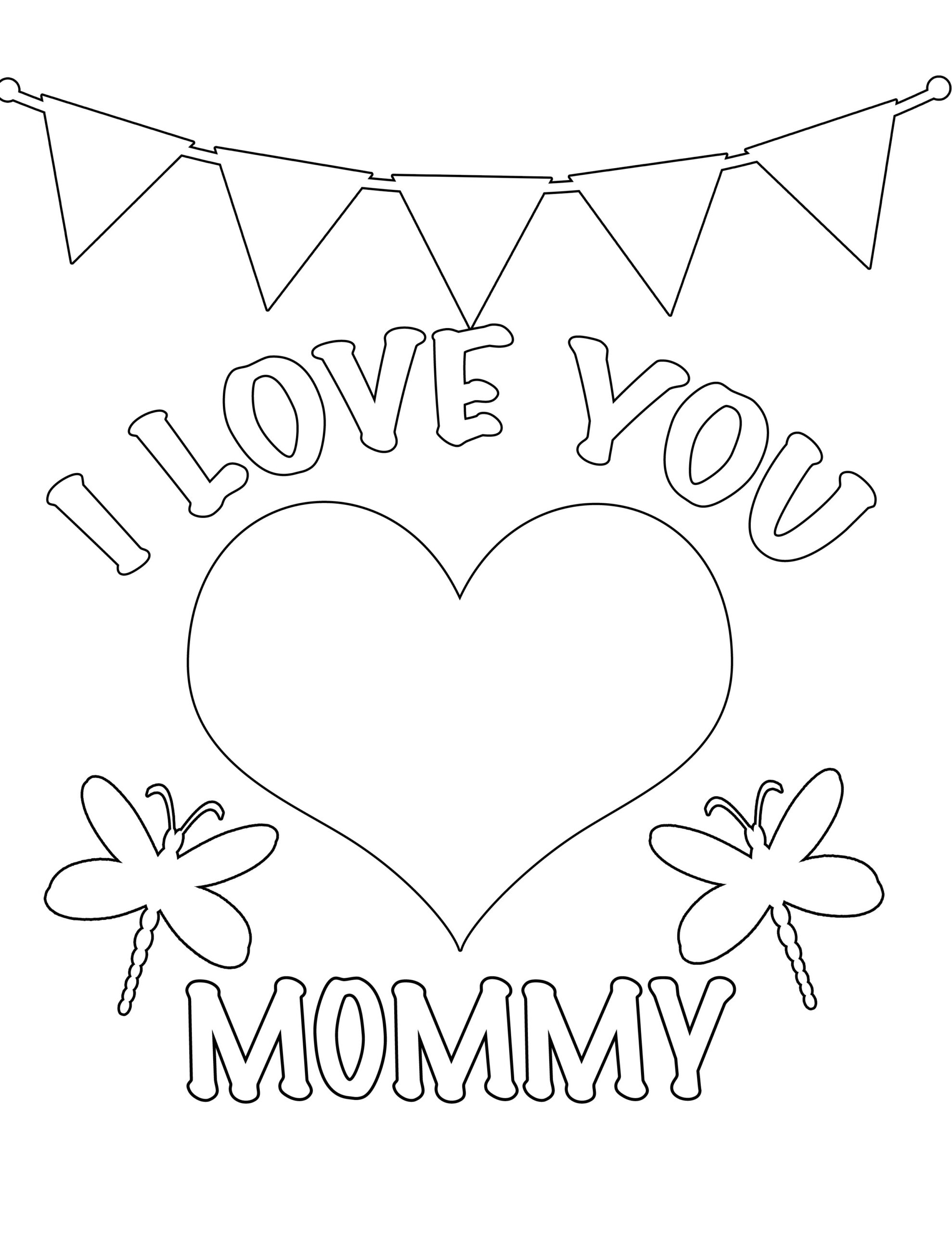 We Love You Coloring Pages At GetColorings Free Printable
