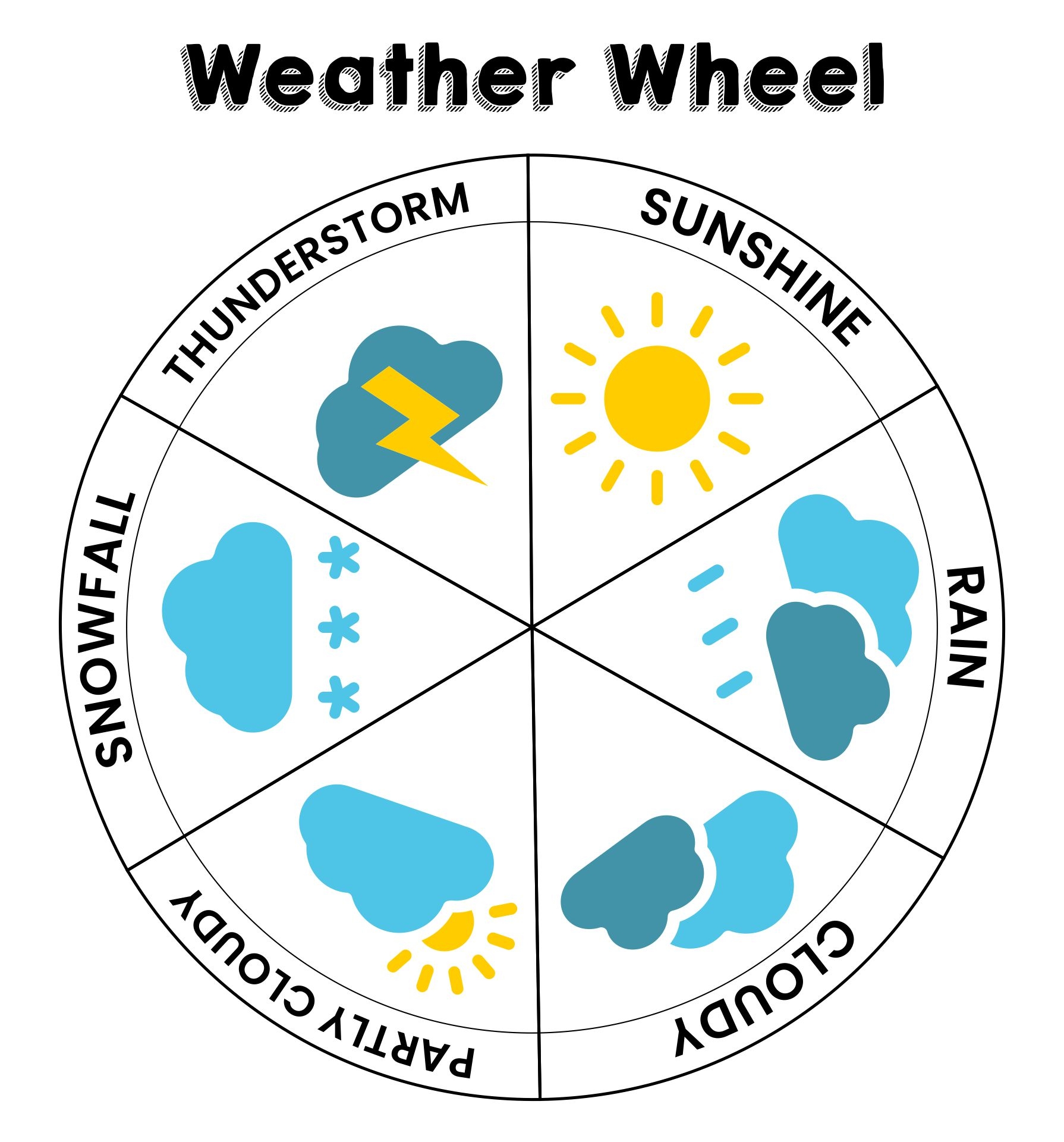 printable weather craft