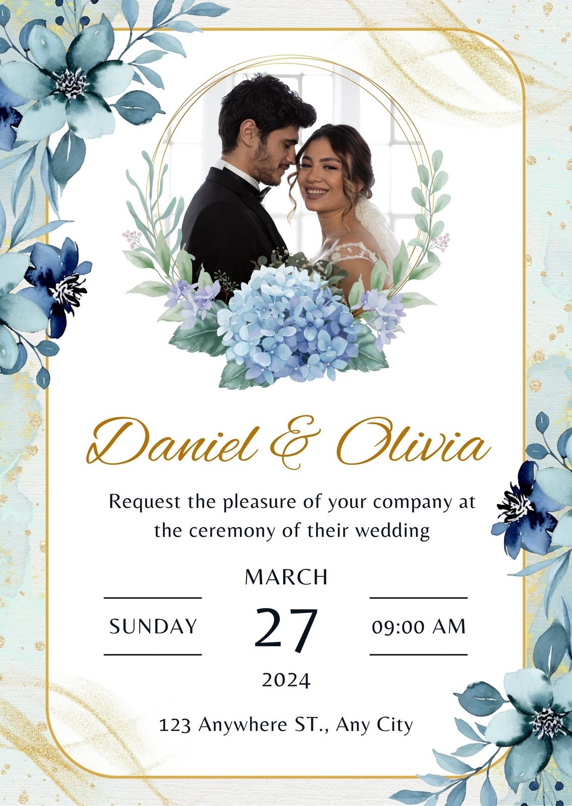 Wedding Invitation Cards Printable Free FREE Printable A Z