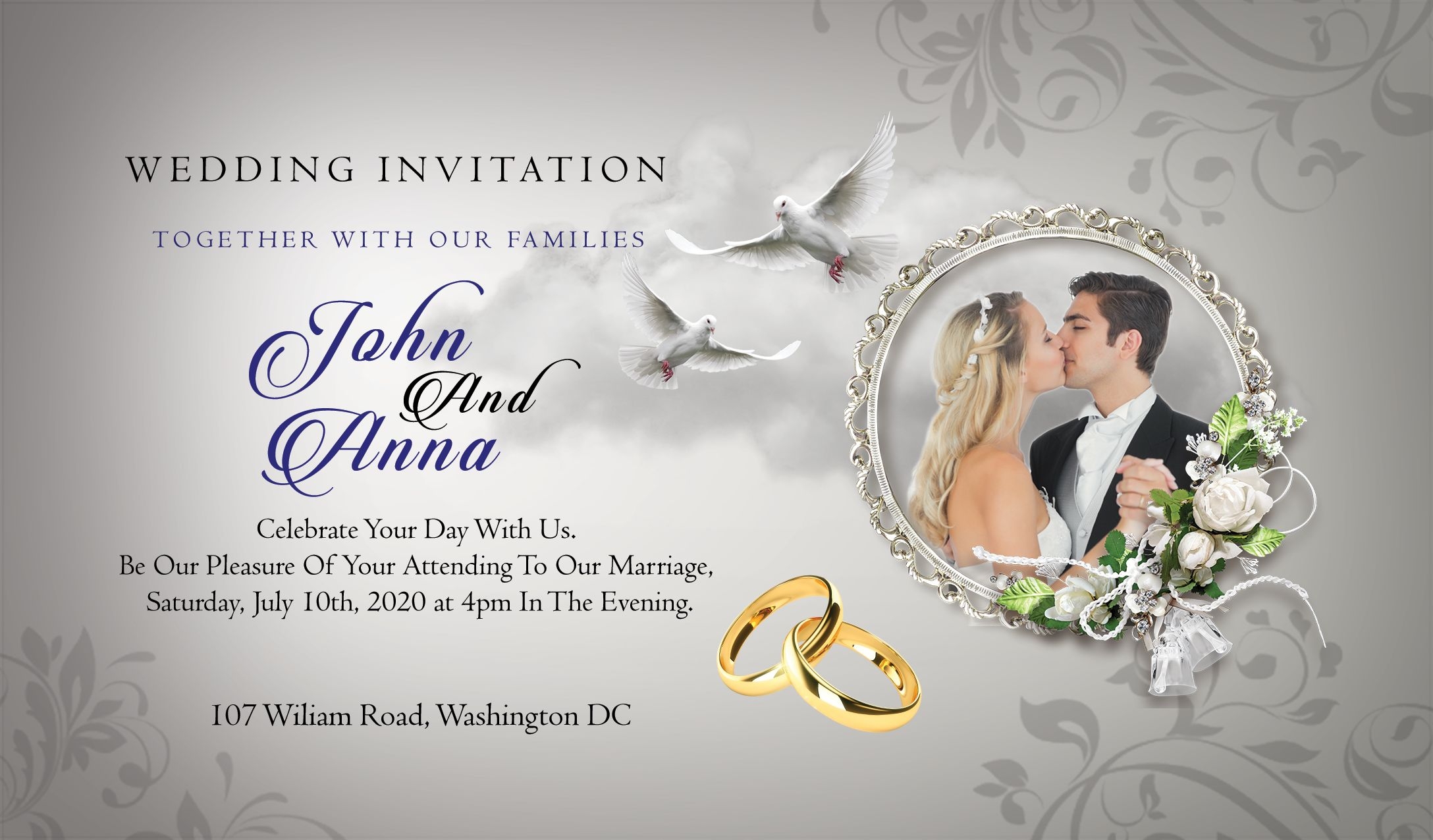 invitation flyer template