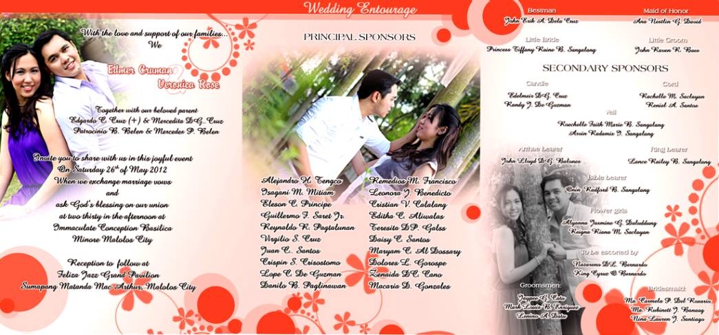 wedding invitation template philippines