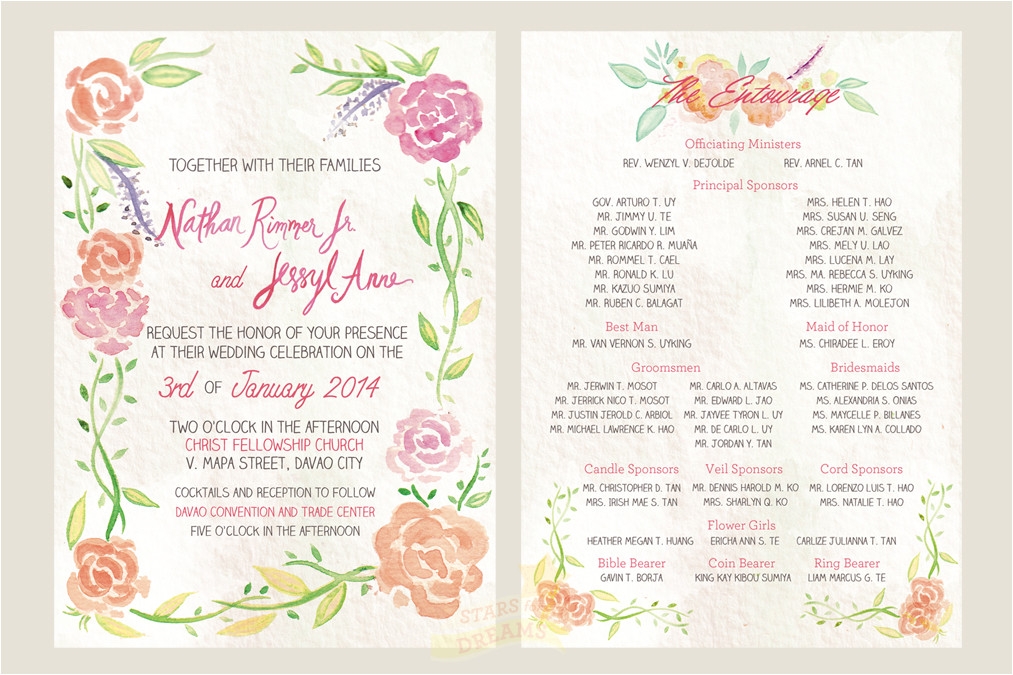 Wedding Invitation Wording Templates Philippines Temp Vrogue co