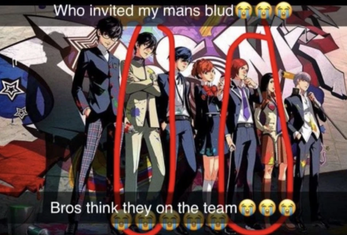 Who Invited My Man Blud meme Blud Thinks He s On The Team Who 