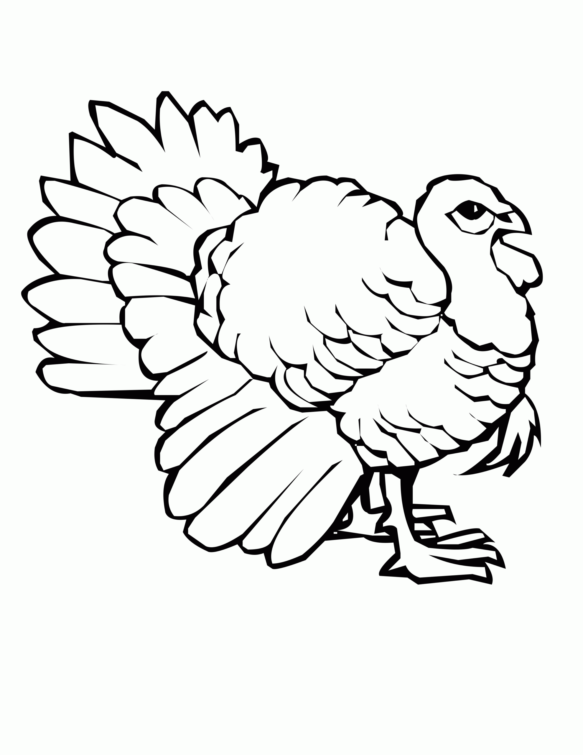 Turkey Coloring Pages