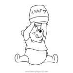Winnie The Pooh Coloring Page For Kids Free Winnie The Pooh Printable