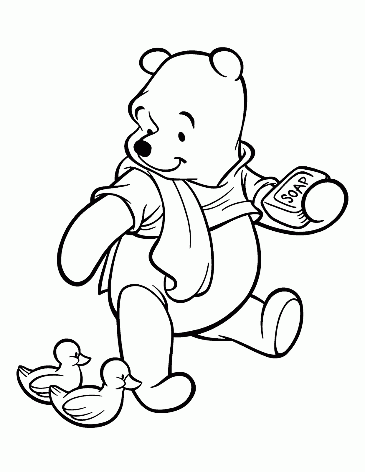 Winnie The Pooh Coloring Pages Winnie The Pooh Quotes