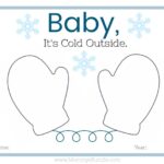 Winter Handprint Craft For Babies Toddlers Preschoolers Printable