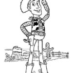 Woody Coloring Pages