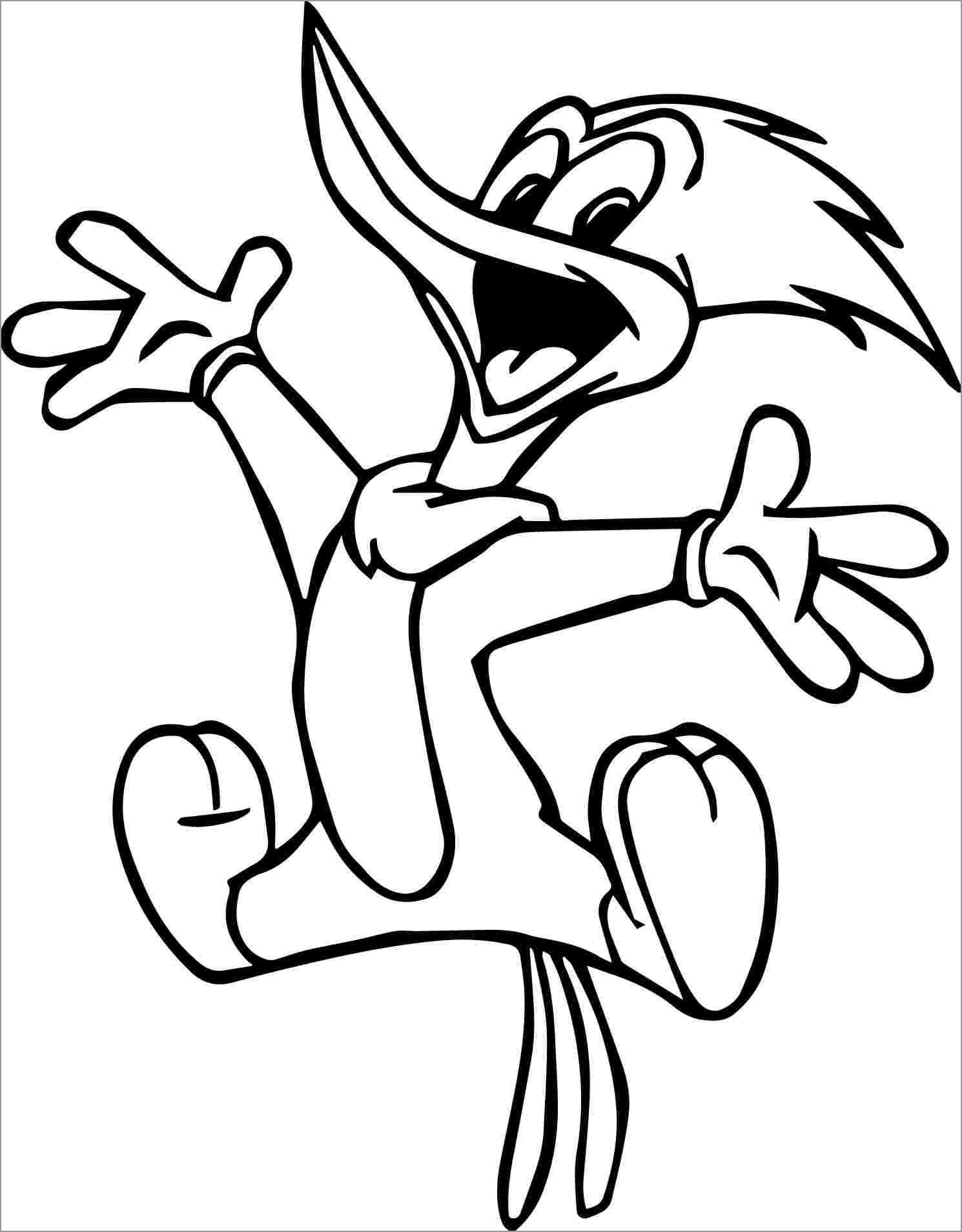 Woody Woodpecker Coloring Pages Free ColoringBay