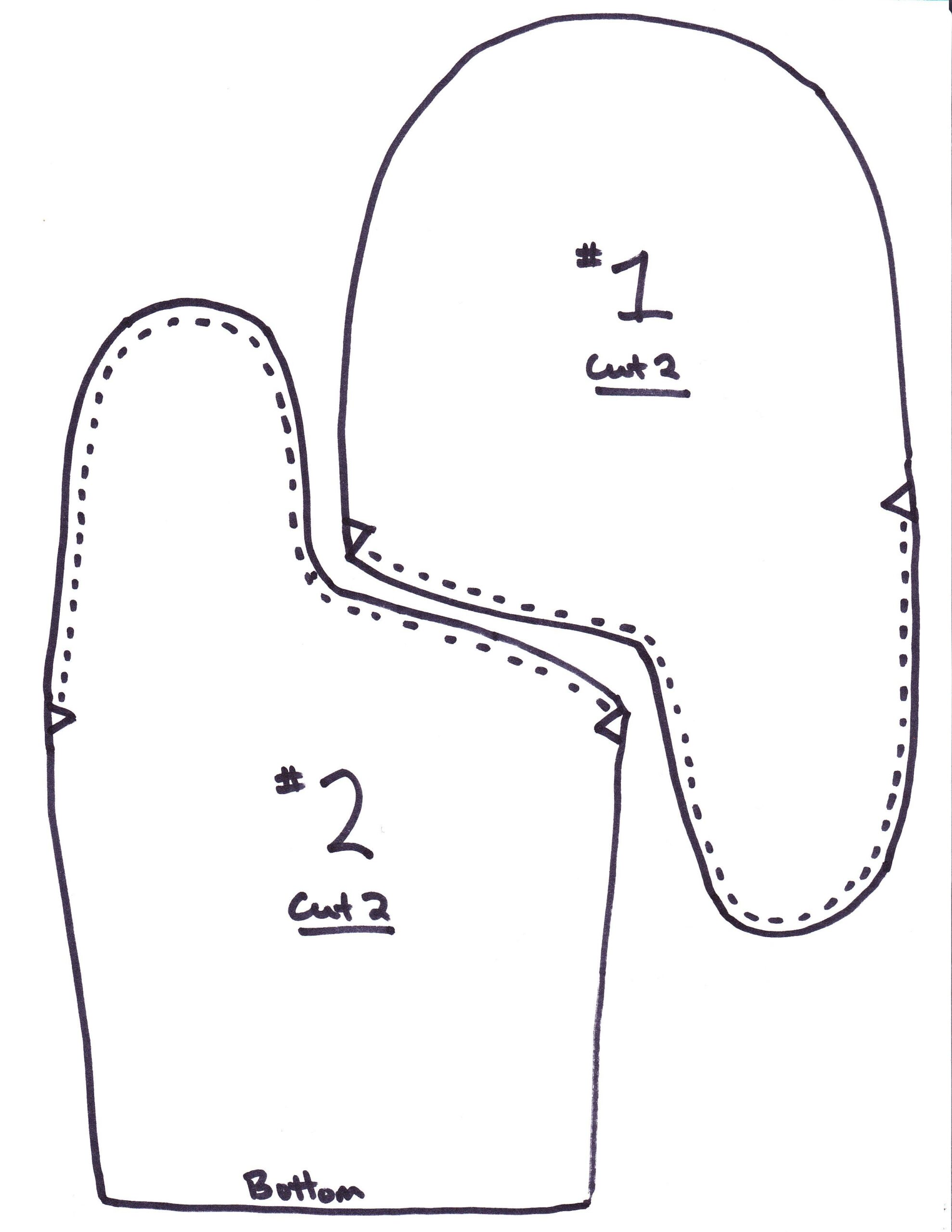 mitten template free printable