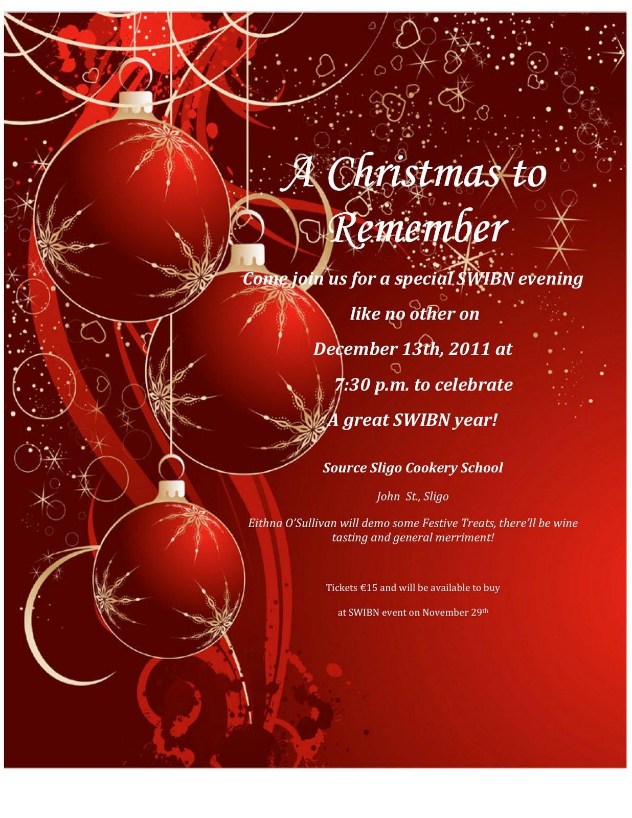 invitation flyer template free