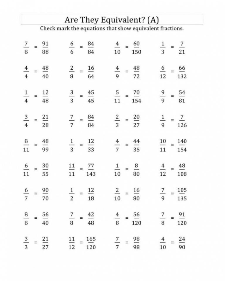 math worksheets for 6th grade