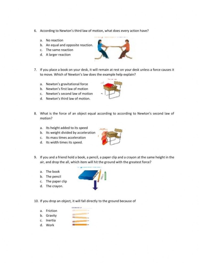 Worksheet Newtons Laws Abcteach Worksheets Library