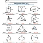 Worksheet solid figures volume Worksheets Library
