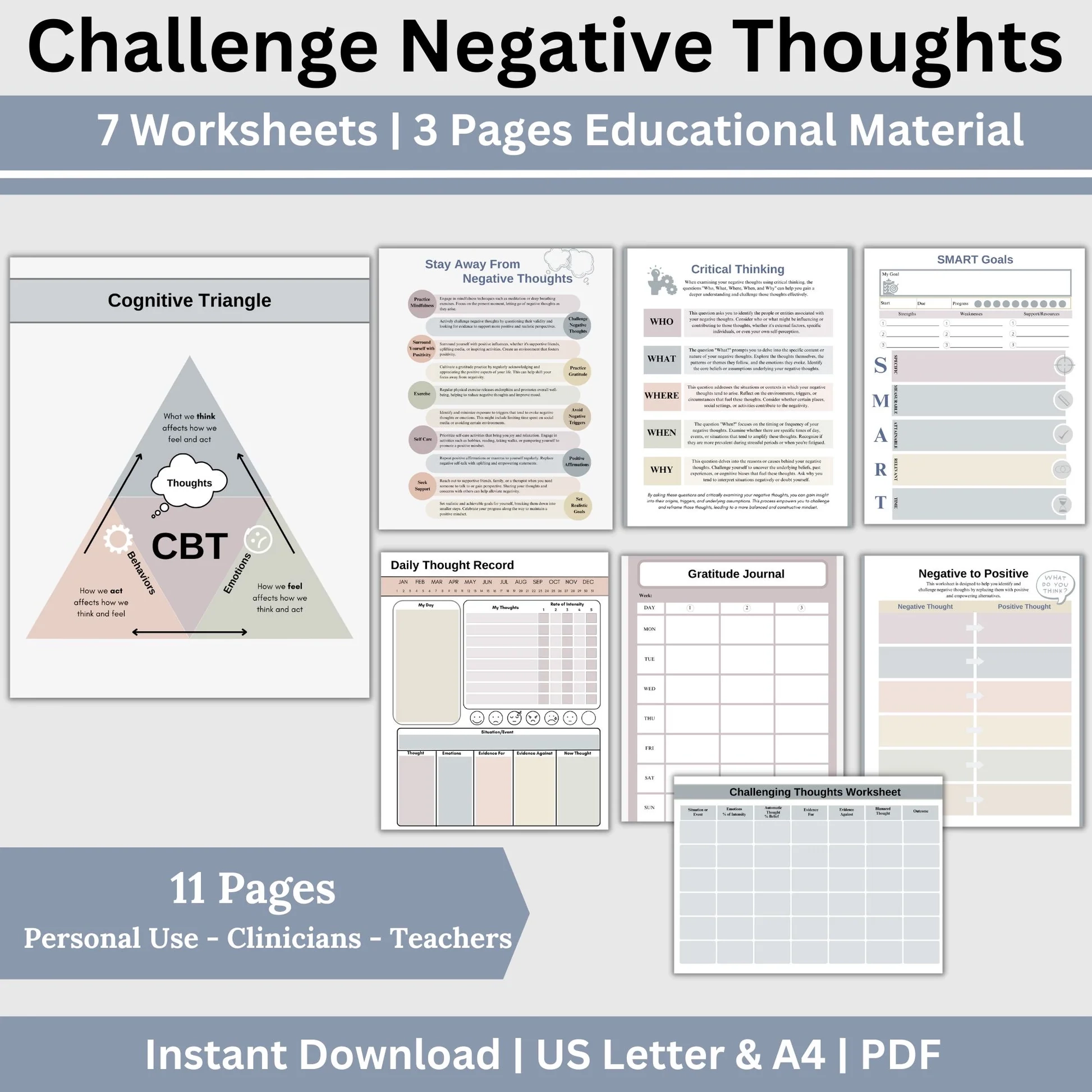 cbt i worksheets