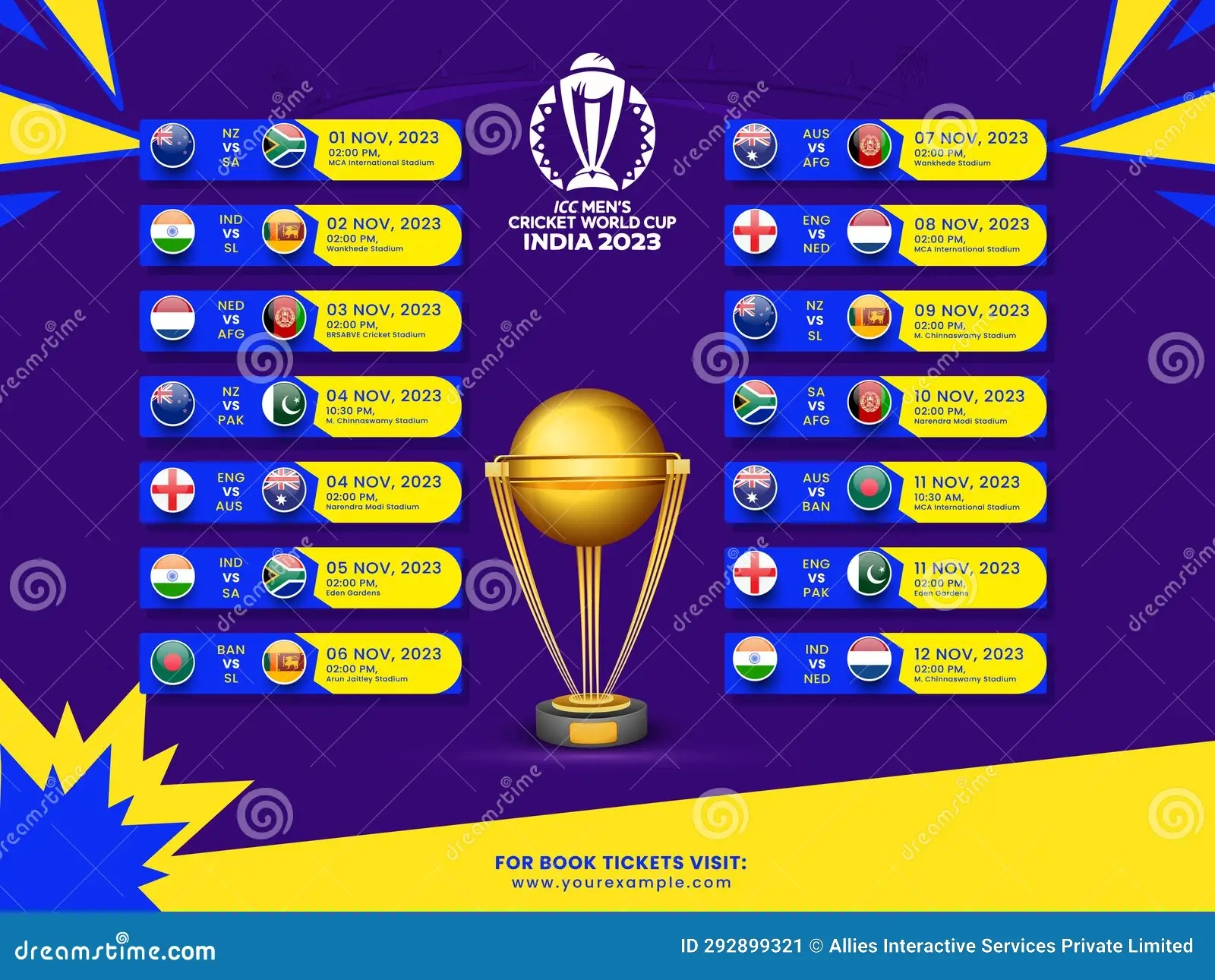 Fixtures Released For ICC Men s Cricket World Cup India 2023 Schedule Time Table Stadium Name And Golden Champions Editorial Photo Image Of India Team 292899321