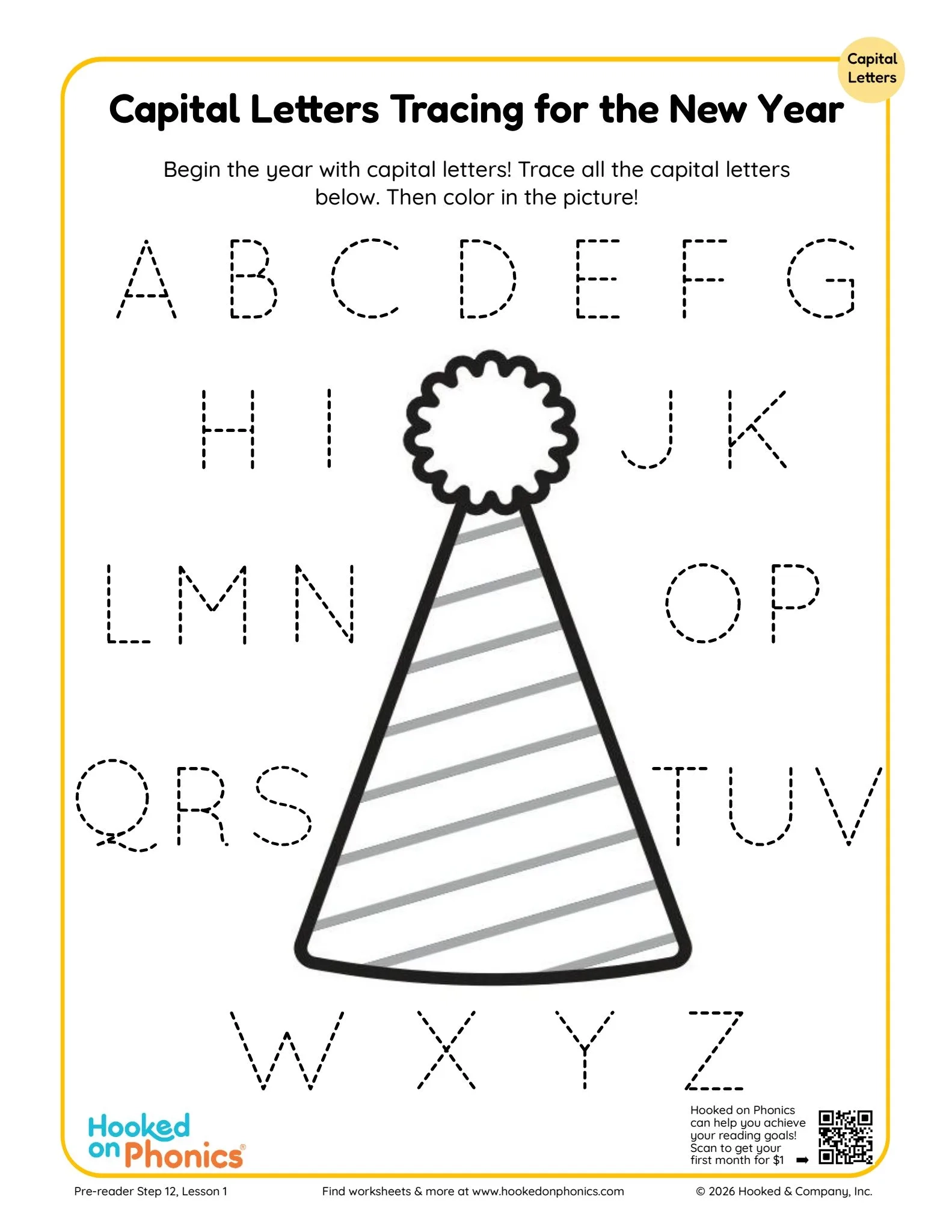Preschool Reading Worksheets Hooked On Phonics